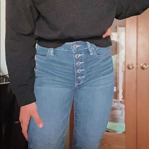 High waisted American Eagle Jeans